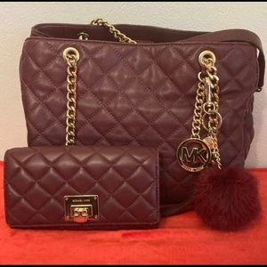 Micheal Kors shoulder bag and wallet